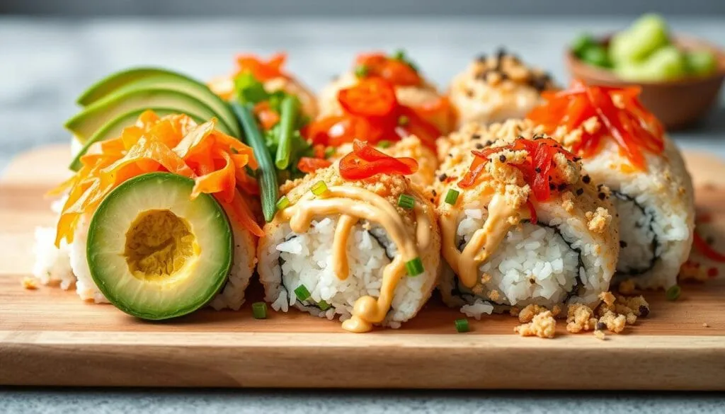 Homemade Sushi Bake Toppings Homemade Sushi Bake Toppings