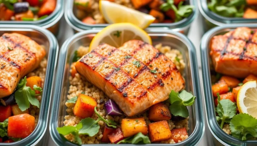 Salmon Meal Prep Bowls