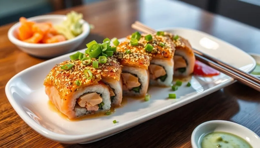 Salmon Sushi Bake Serving Suggestion Salmon Sushi Bake Serving Suggestion
