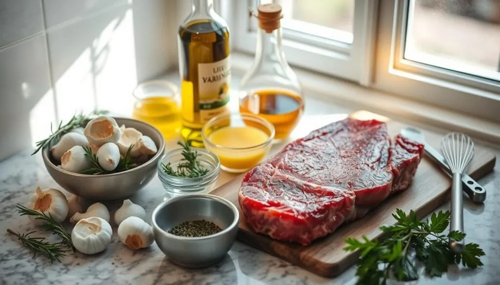 Steak Marinade Preparation