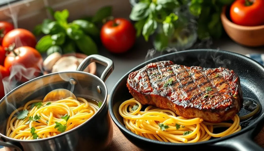 Steak and Pasta Cooking Techniques Steak and Pasta Cooking Techniques