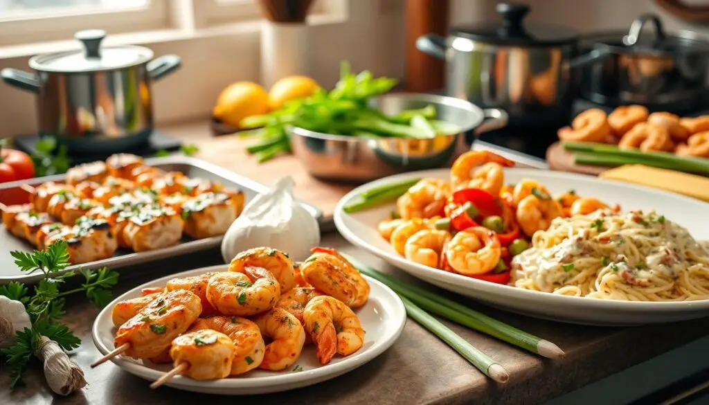 easy chicken and shrimp recipes
