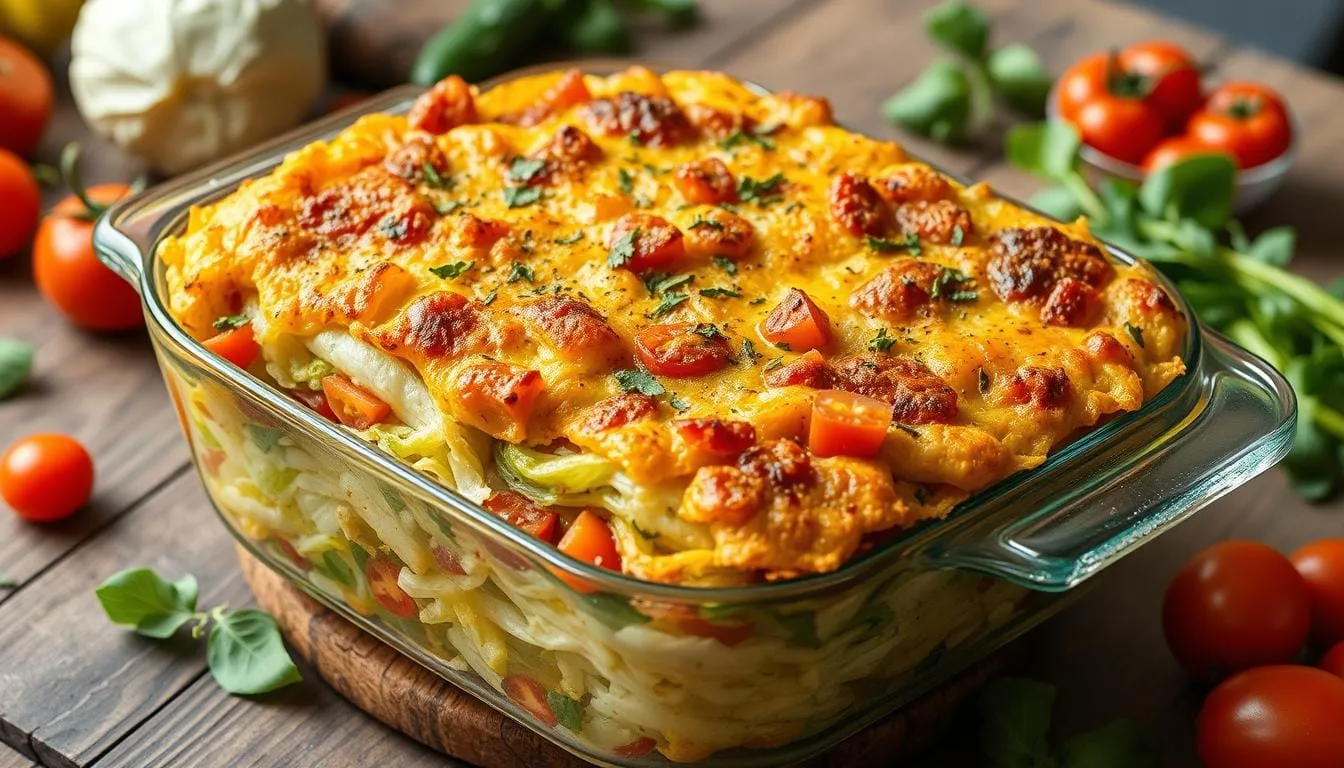 healthy cabbage casserole