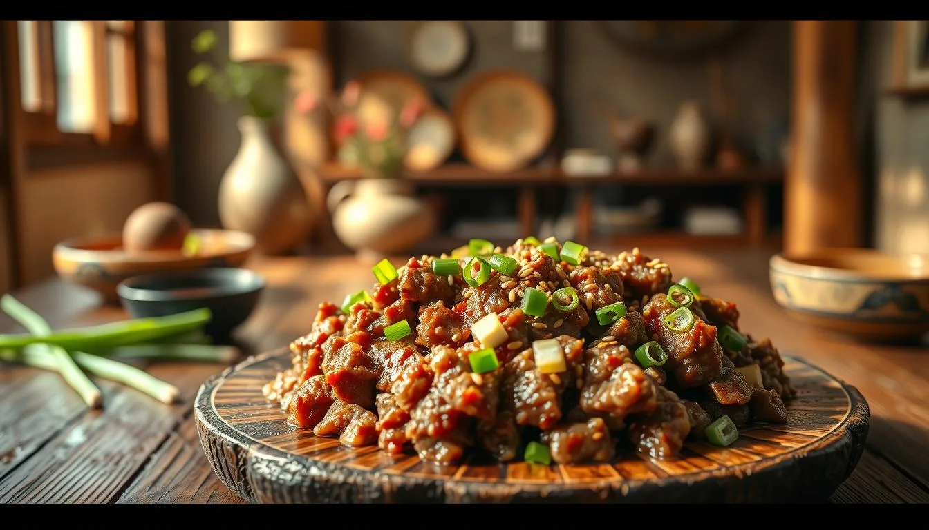 ground beef bulgogi