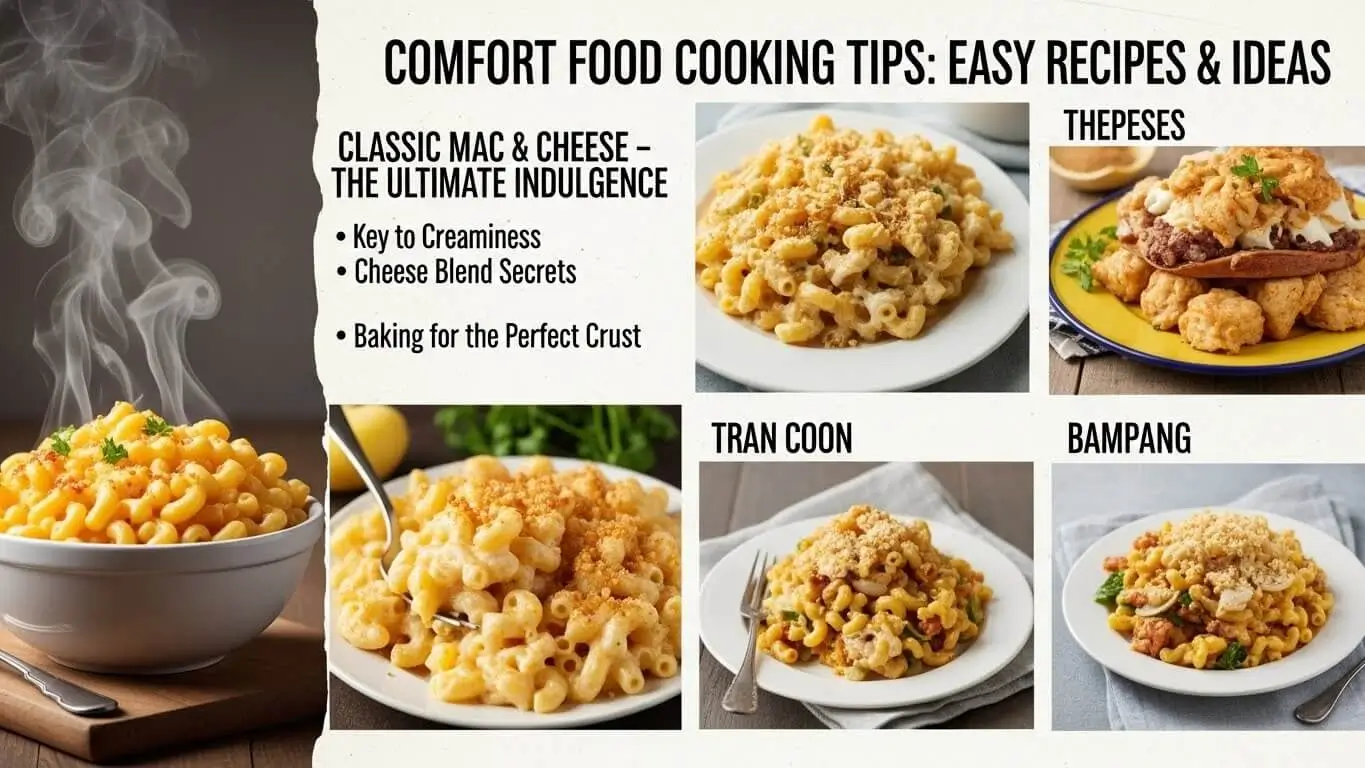 Comfort Food Cooking Tips: Easy Recipes & Ideas