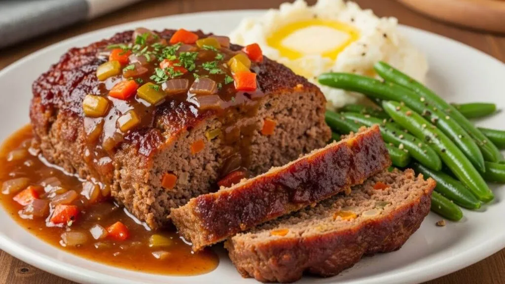 Meatloaf Recipe for Easy Weeknight Dinner with Rich Sauce