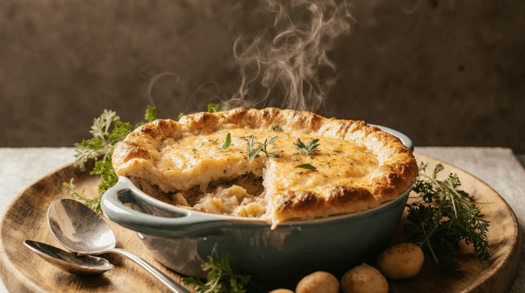 Traditional French-Canadian Tourtière