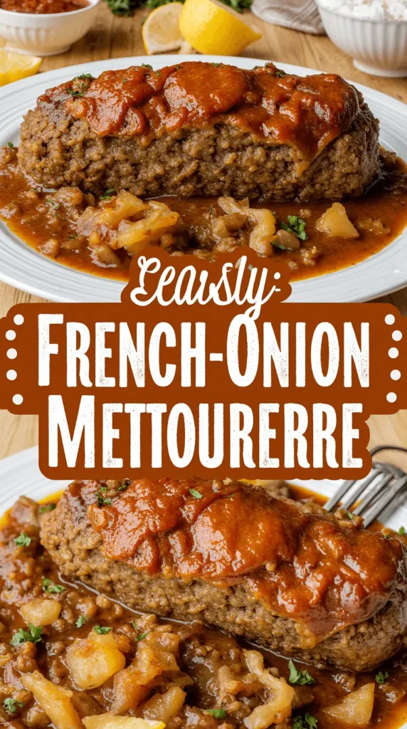 Easy French Onion Meatloaf Ingredients for a Flavorful Dinner
