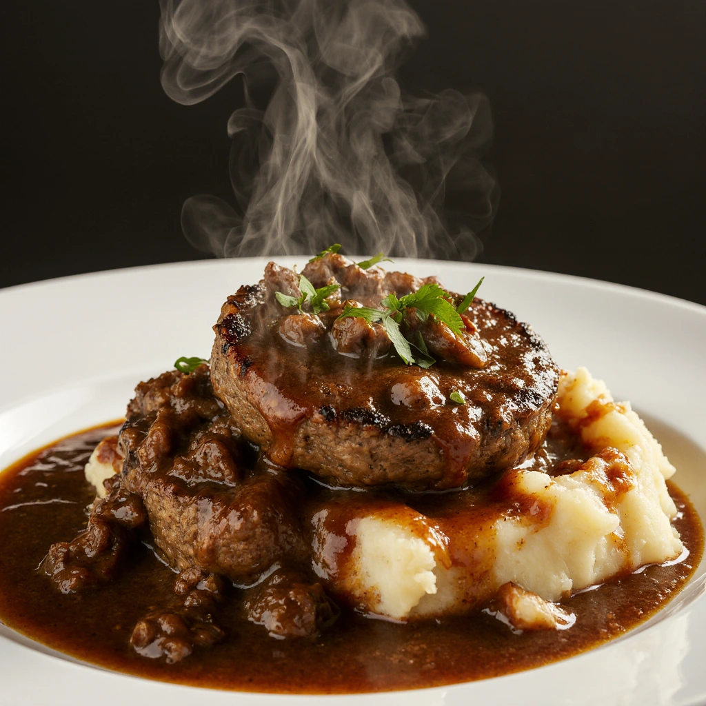 How to make Salisbury steak and gravy