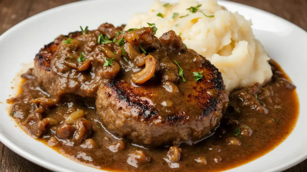 How to make Salisbury steak and gravy