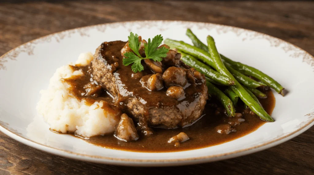 how to make salisbury steak with hamburger patties 4cxyvsuwp7ldqknllr6x 3 1