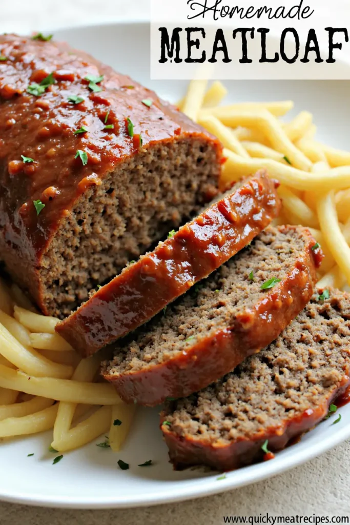 The Best Homemade Meatloaf Recipe Easy