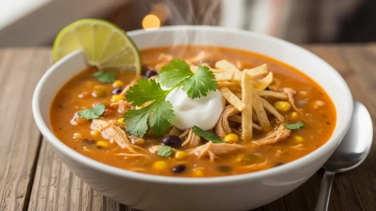 Creamy Chicken Tortilla Soup: A Comforting Classic