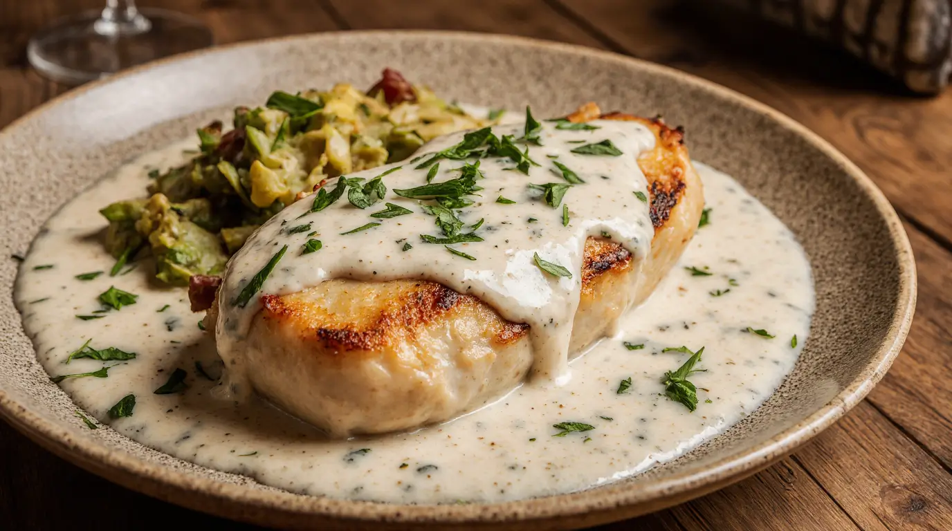 Creamy Garlic Chicken Recipe