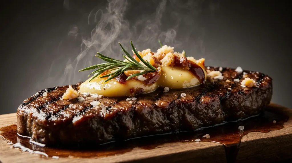 Pan Seared Steak with Garlic Butter