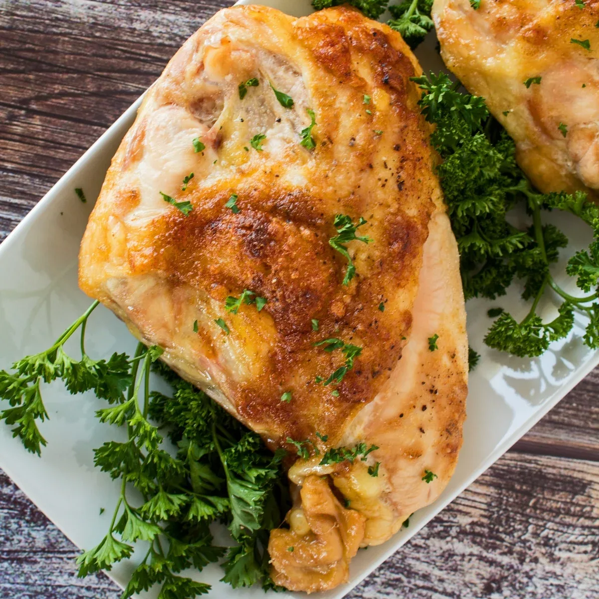 Oven Roasted Bone In Chicken Breast 1 Oven Roasted Bone In Chicken Breast