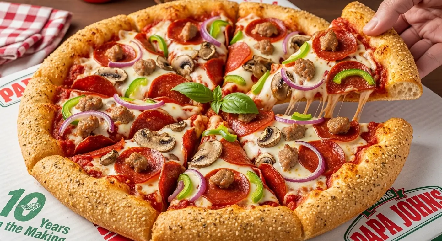 Papa Johns Has an All-New Pizza That’s 10 Years in the Making—and We Tried It First