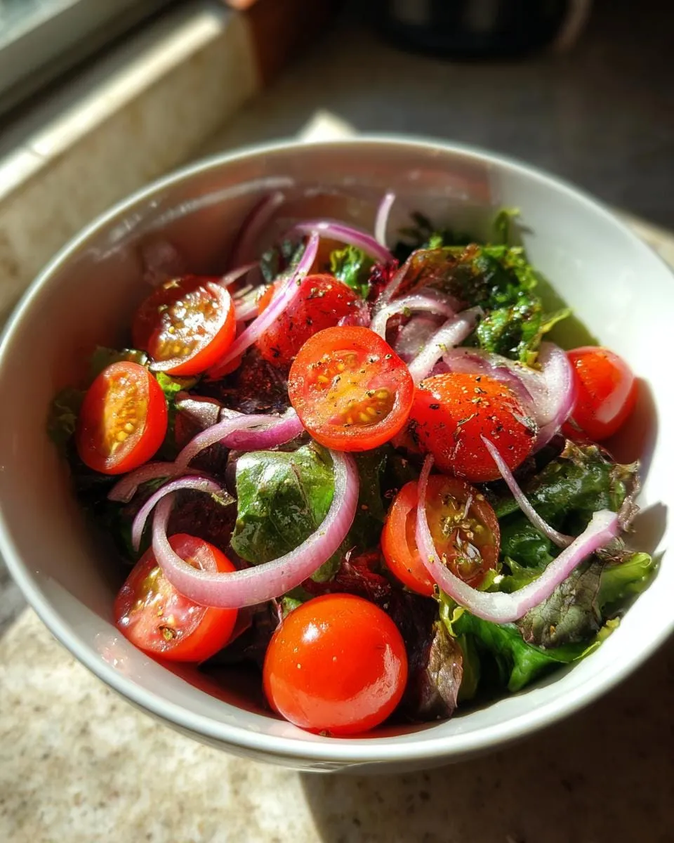 25-Minute Spring Light Dinner That Tastes Like Sunshine 1 cherry tomato salad spring light dinner