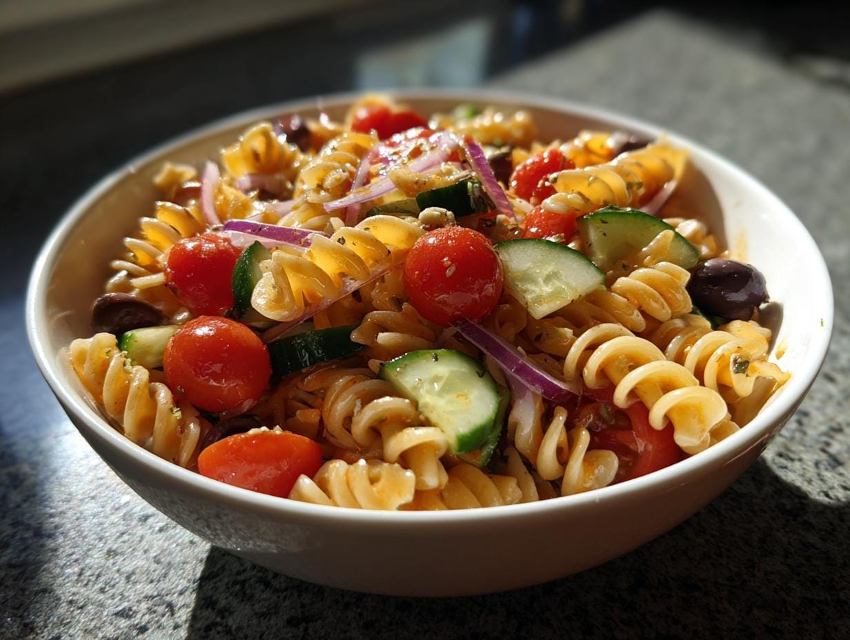 Irresistible Cold Pasta Side Dishes Ready in Just 20 Minutes 1 cold pasta side dish vegetables