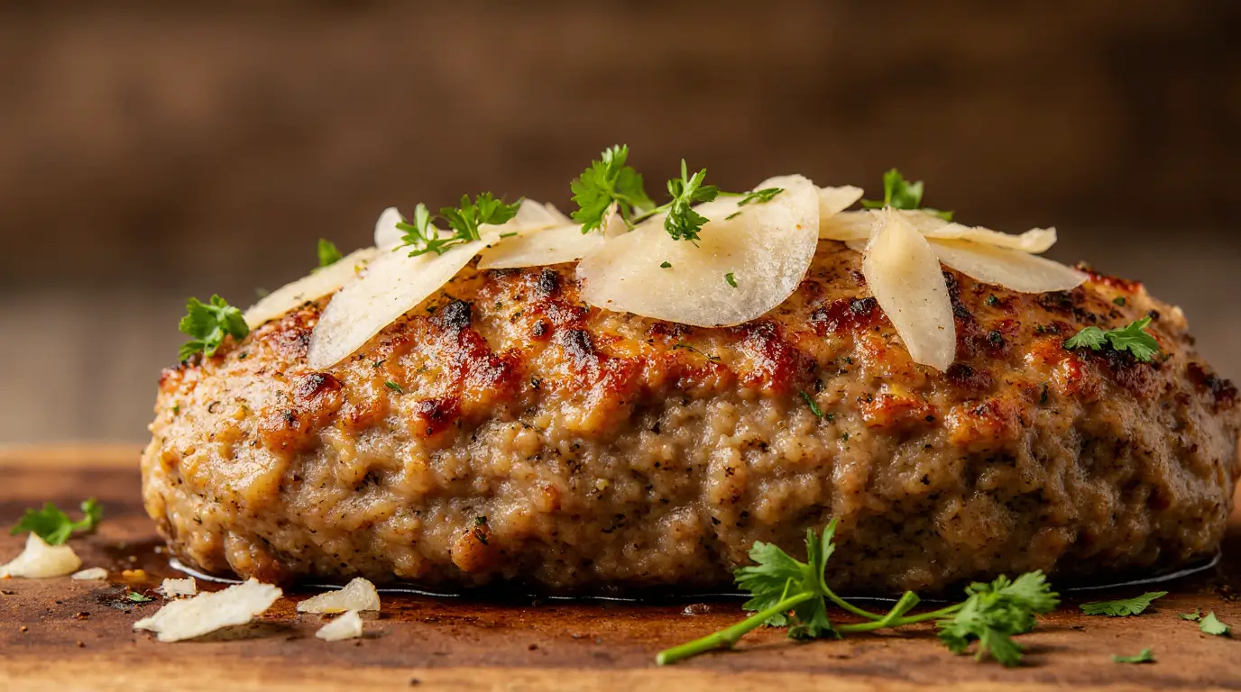 Delightful Garlic Parmesan Chicken Meatloaf Recipe