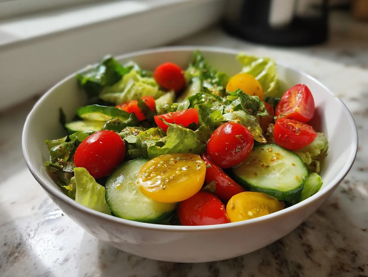 fresh spring weeknight dinners salad