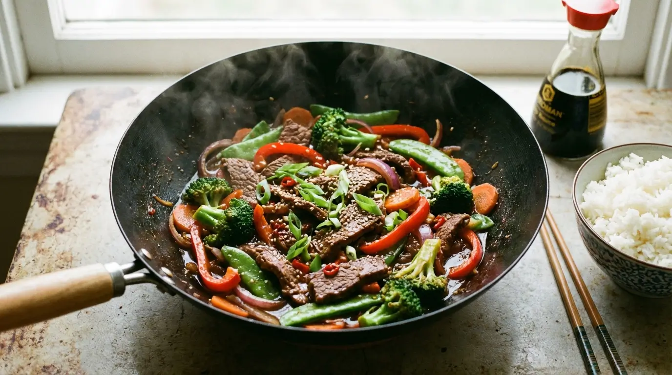 Homemade Beef Stir Fry