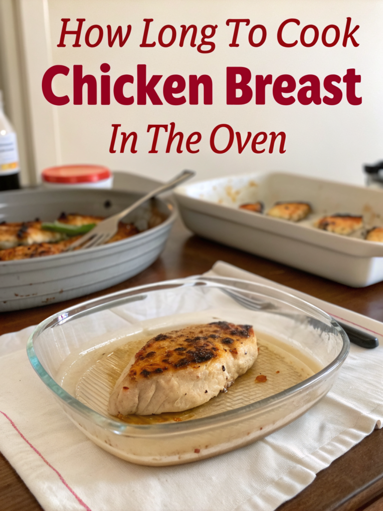 How Long to Cook Chicken Breast in Oven: 7 Tips for Juicy Results