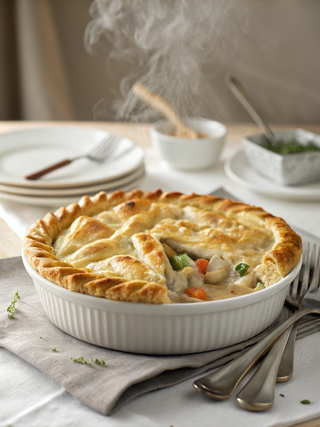 Pillsbury Chicken Pot Pie Recipe: 7 Steps for Homestyle Comfort! 1 Pillsbury Chicken Pot Pie Recipe: 7 Steps for Homestyle Comfort!