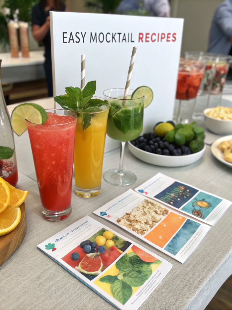 Easy Mocktail Recipes: 7 Refreshing Non-Alcoholic Drinks to Try!