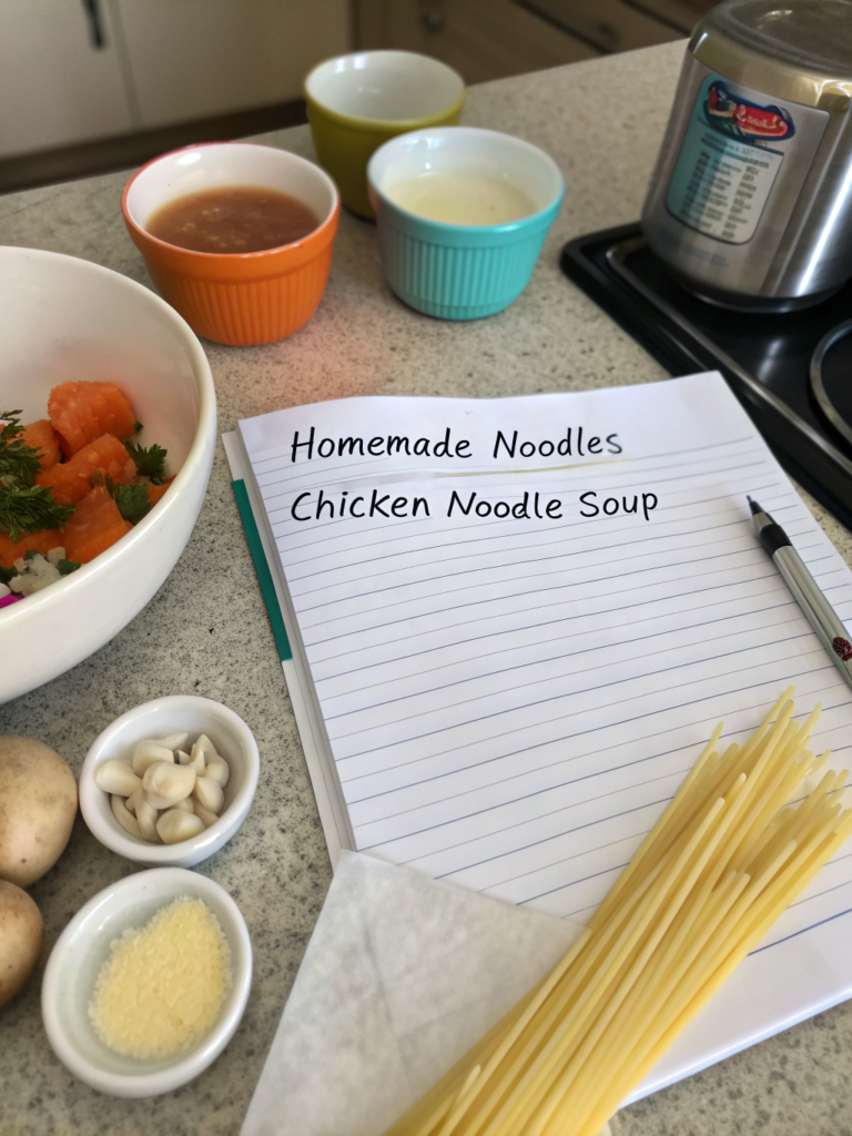 How to Make the Perfect Recipe for Homemade Noodles for Chicken Noodle Soup