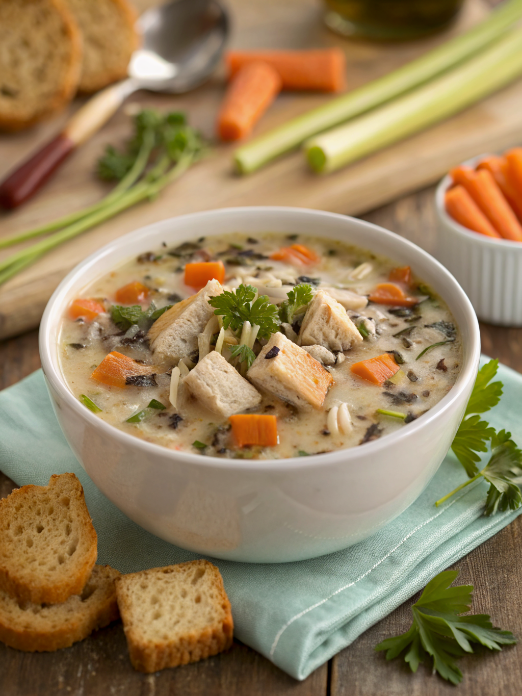 7 Secrets to the Best Chicken and Wild Rice Soup Recipe You'll Ever Make! 2 7 Secrets to the Best Chicken and Wild Rice Soup Recipe You’ll Ever Make!