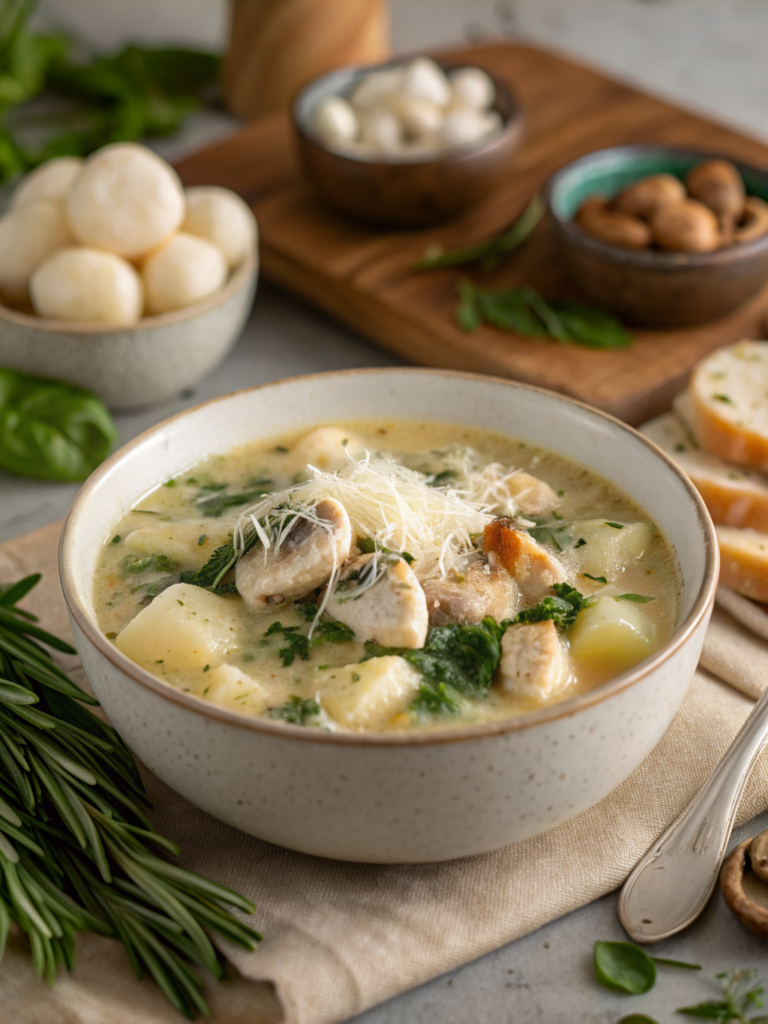 Chicken and Gnocchi Soup Recipe