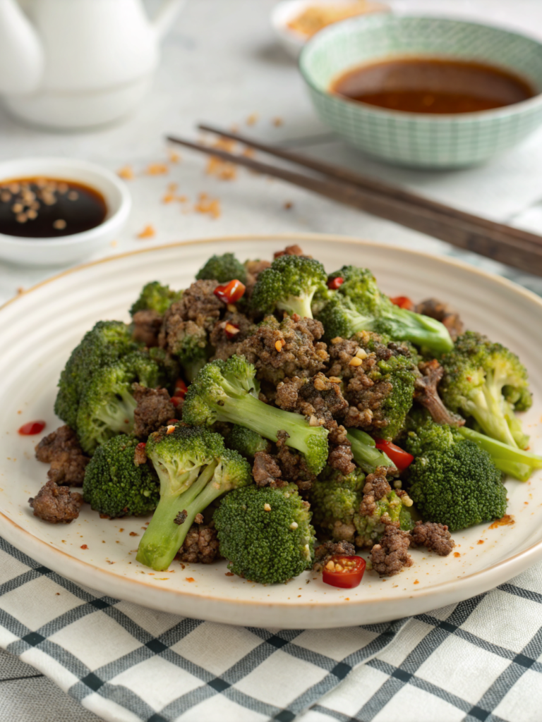 5 Easy Steps to a Perfect Broccoli with Ground Beef Recipe